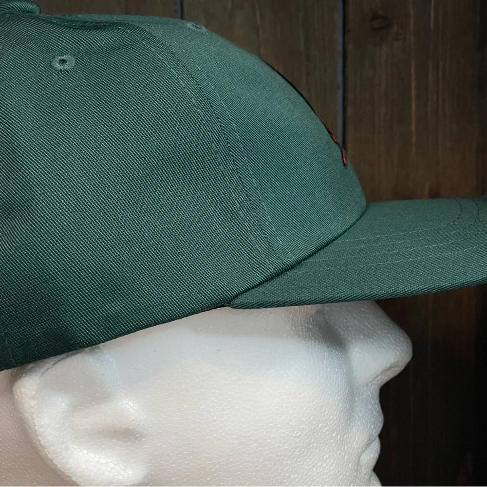 SOLD-Filson Limited Edition Smokey Bear Low Profile Hat Cap Green Mens Strapback - Picture 5 of 12